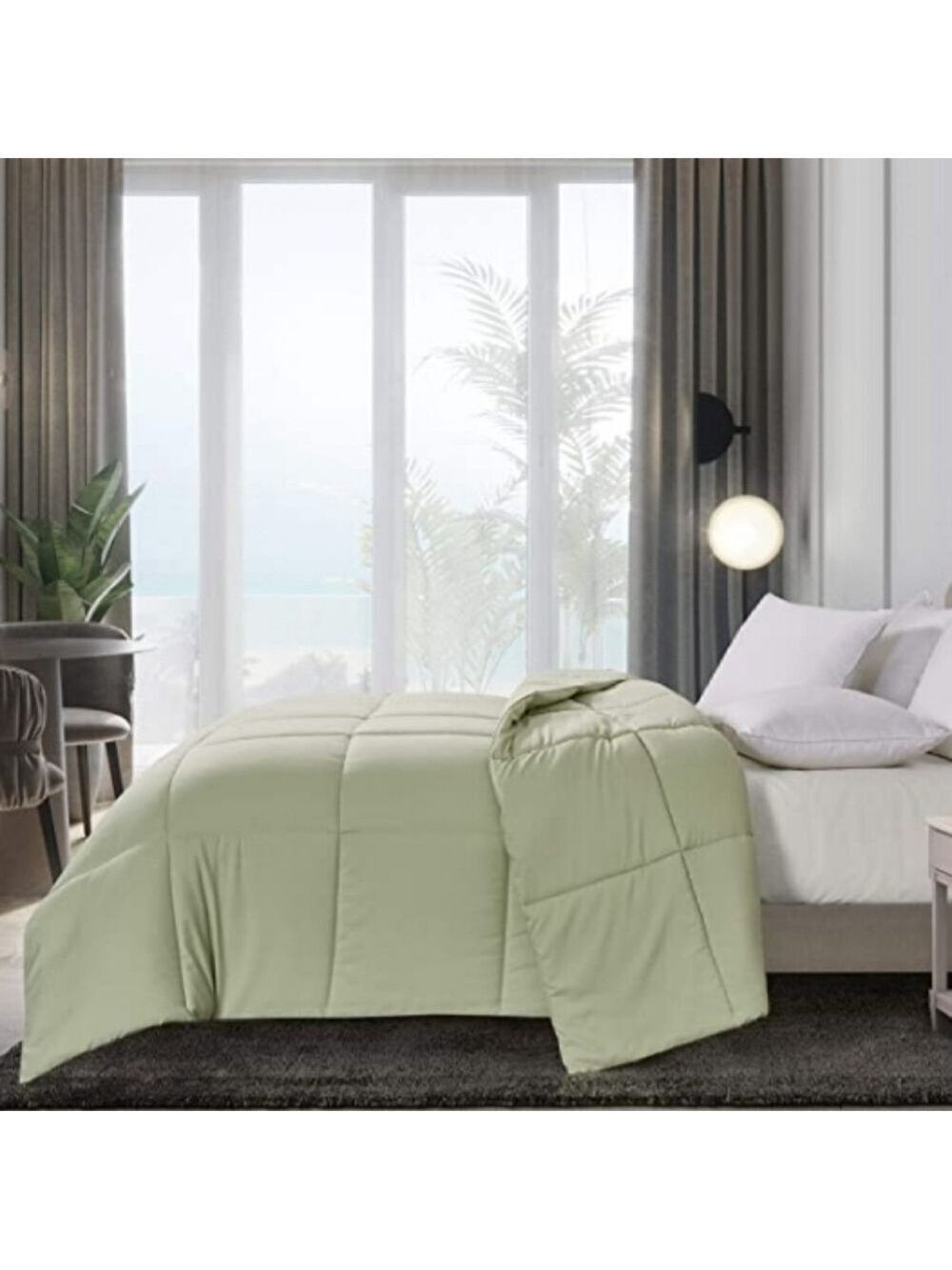 ROYAL LUXE KING ALL SEASON DOWN ALTERNATIVE COMFORTER - Picture 3 of 7